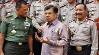 Acara ini juga dihadiri Panglima TNI Jenderal Gatot Nurmantyo. Pool/Dok. JK.