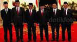 Jokowi Lantik 5 Menteri Baru dan Seskab