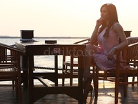 Suatu senja bersama Amel Alvi.