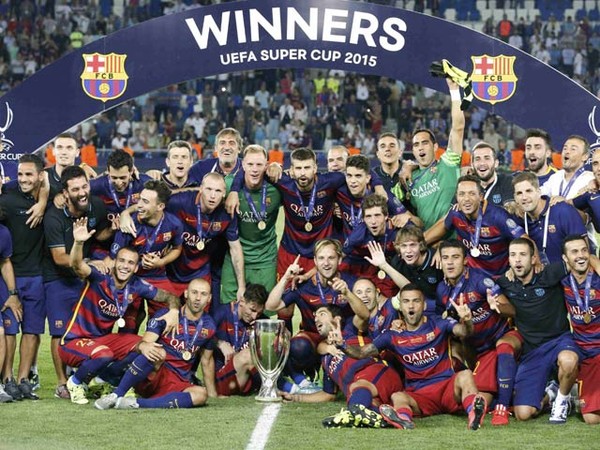 Barcelona Juara Piala Super Eropa 2015