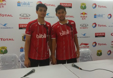Ricky/Angga Kian Klop di Lapangan, Sudah seperti Orang Pacaran