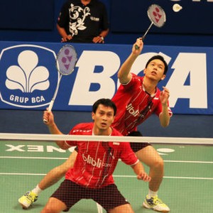Ahsan/Hendra Menang Susah Payah