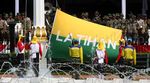 Paskibraka Latihan Pengibaran Bendera Merah Putih