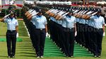Paskibraka Latihan Pengibaran Bendera Merah Putih