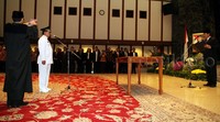 Pelantikan dilakukan di Balai Agung Balai Kota, Jl Medan Merdeka Selatan, Jakarta Pusat, Kamis (13/8/2015).