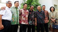 Kedatangan Rio ke Istana didampingi oleh Wali Kota Solo FX Hadi Rudyatmo dan kedua orang tuanya. Hadir pula Menpora Imam Nahrawi, Direktur Utama Pertamina Dwi Sutjipto, dan Teten Masduki.