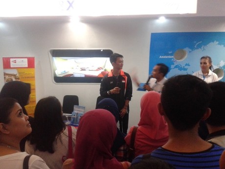 Serunya Meet and Greet dengan Pebulutangkis Idola di Istora