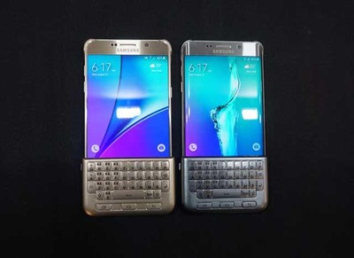 Mengintip Aksi Keyboard Samsung ala BlackBerry