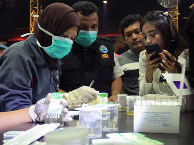 BNN Razia Tempat Hiburan Malam di Purwokerto