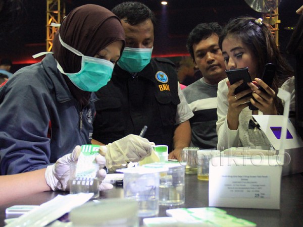 BNN Razia Tempat Hiburan Malam di Purwokerto
