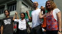 Neil dan Ferdinant dihukum dihukum 10 tahun penjara oleh PN Jaksel. Hakim menyatakan terdakwa memenuhi syarat secara sah dan meyakinkan melakukan perbuatan dengan sengaja melakukan kekerasan atau ancaman kekerasan, tipu muslihat, membujuk dan membiarkan adanya tindakan cabul. Atas hukuman itu, keduanya banding dan hasilnya mereka dibebaskan hakim.