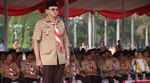 Peringatan HUT Pramuka di Monas