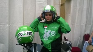 Fenomena Tukang Ojek Wanita di Rekrutmen Go-Jek