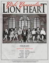 Album 'Lion Heart' akan diisi dengan 12 lagu baru. (SMTOWN)
