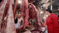 Para pedagang daging sapi kembali berjualan setelah melakukan aksi mogok selama kurang lebih empat hari.