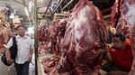 Pedagang Daging Sapi Kembali Berjualan