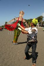 Festival Layang-layang di Pantai Boom Banyuwangi