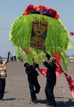 Festival Layang-layang di Pantai Boom Banyuwangi