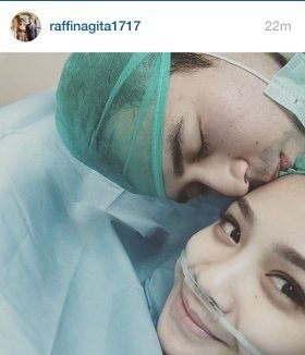 Raffi dan Nagita Dikaruniai Anak Pertama, #WelcomeBabyRans Berkumandang