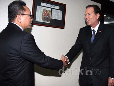 Ketua MPR Bertemu Delegasi Kongres AS