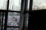 Ratusan Ribu Peserta Parade Tauhid Putihkan Jakarta