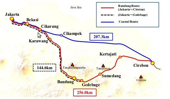 Jepang Pernah Siapkan 3 Rute Shinkansen Jakarta Bandung Cirebon