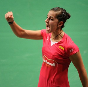 Carolina Marin Kalahkan Saina Nehwal untuk Pertahankan Gelar Juara