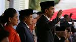 Upacara Penurunan Bendera Merah Putih di Istana