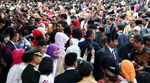 Jokowi Pimpin Upacara HUT ke-70 RI di Istana