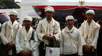 Warga Baduy juga hadir dalam upacara HUT ke-70 RI.