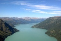 Lokasi Danau Kanas memang jauh dari jangkauan, yakni di ujung barat laut Tiongkok. Letaknya di lereng Pegunungan Altay, yang merupakan batas negara Mongolia dan Rusia (Danu/detikTravel)