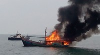 Kapal-kapal ikan ilegal tersebut ditenggelamkan di beberapa tempat di antaranya 3 kapal ikan yakni KM Laut Natuna 15 ( Thailand), KG 92826 TS dan KG 93167 TS (Vietnam) ditenggelamkan di Pangkalan Angkatan Laut (Lanal) Tarempa. Dinas Penerangan Koarmabar/Pool.