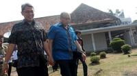 Triwisaksana meninjau RS Sumber Waras, Grogol. istimewa/Abdur Rohman​.