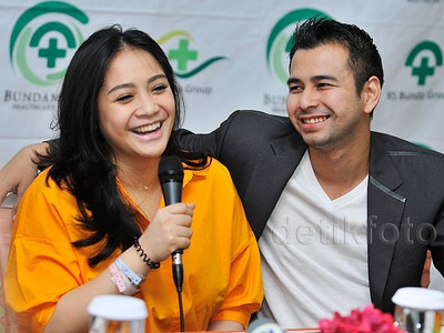 Kebahagiaan Raffi dan Nagita Sambut Anak Pertama