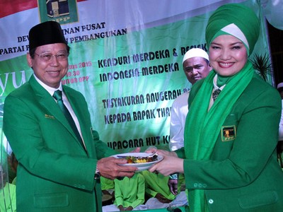 HUT RI, PPP Kubu Djan Faridz Gelar Tasyakuran