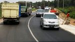 Pelebaran Jalan Trans Sumatera di Indralaya