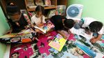 Perpustakaan dan Layanan Kesehatan di Pasar Manggis