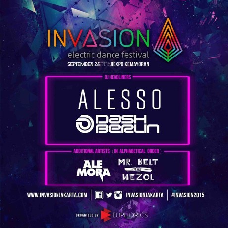 Invasion 2015 Jadi Party Indoor Terbesar di Jakarta
