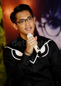 Bagi Afgan ini merupakan cara dirinya berterima kasih atas dukungan besar dari ribuan penggemar setianya di Malaysia. Pool/Palevi S/detikFoto.