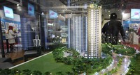 Acacia tower memiliki 26 lantai dan terdiri dari 702 unit.     