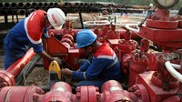 Sementara untuk realisasi produksi gas mencapai 466,37 Juta Kaki Kubik Gas Per Hari atau sebesar 99% dari target 471,23 Juta Kaki Kubik Per Hari.