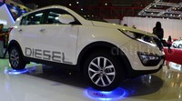 New Sportage Diesel dilengkapi dengan fitur Motor Driven Power Steering yang memudahkan saat parkir. Pool/Aris Ginanjar/detikFoto.
