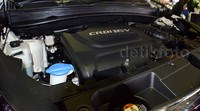 New Sportage Diesel menggunakan mesin CRDi VGT. Mesin tersebut mampu menghasilkan tenaga hingga 177 PS pada 4.000 rpm. Pool/Aris Ginanjar/detikFoto.