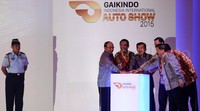 Bunyi sirine menandai dimulainya pameran mobil Gaikindo Indonesia International Auto Show (GIIAS) 2015.