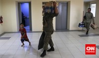 Rusunawa ini terdiri dari 519 unit dan 2 tower. Tiap tower terdiri dari 16 lantai dan dilengkapi lift. Pool/Adhi Wicaksono/CNNIndonesia.     