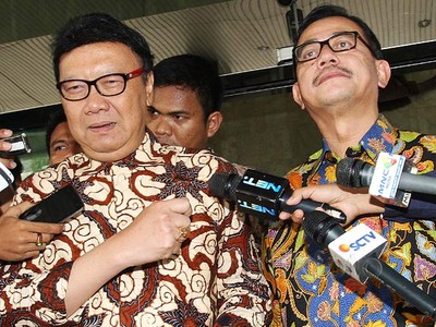 Tiga Menteri Jokowi Datangi KPK