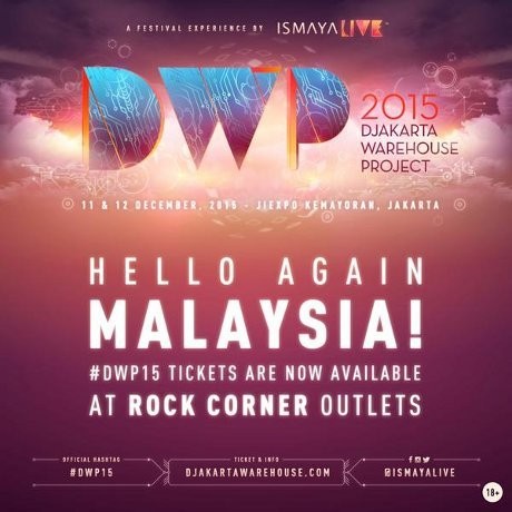 Tiket DWP 2015 Juga Dijual di Malaysia