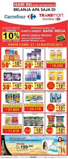 Carrefour Diskon Kebutuhan Pokok Hingga 50%