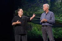 Sutradara 'Avatar' James Cameron datang ke D23 Expo untuk memberikan pengumuman besar yang berkaitan dengan Pandora. (dok. Disney)