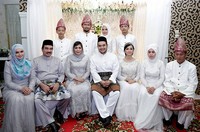 Di antara keluarga Asyraf yang hadir, ada juga di antaranya artis Siti Nurhaliza. (dok. Pribadi)